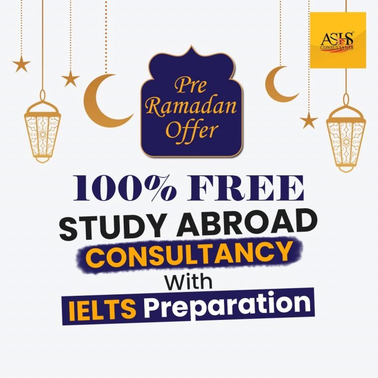 50% OFF ON STUDY ABROAD CONSULTANCY WITH IELTS PREPARATION