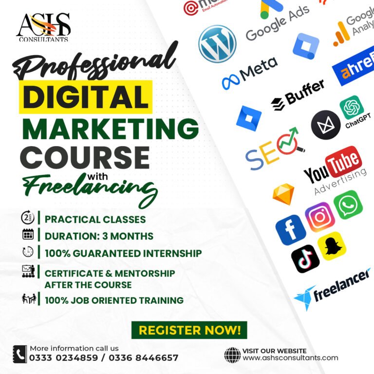 digital marketing course in karachi