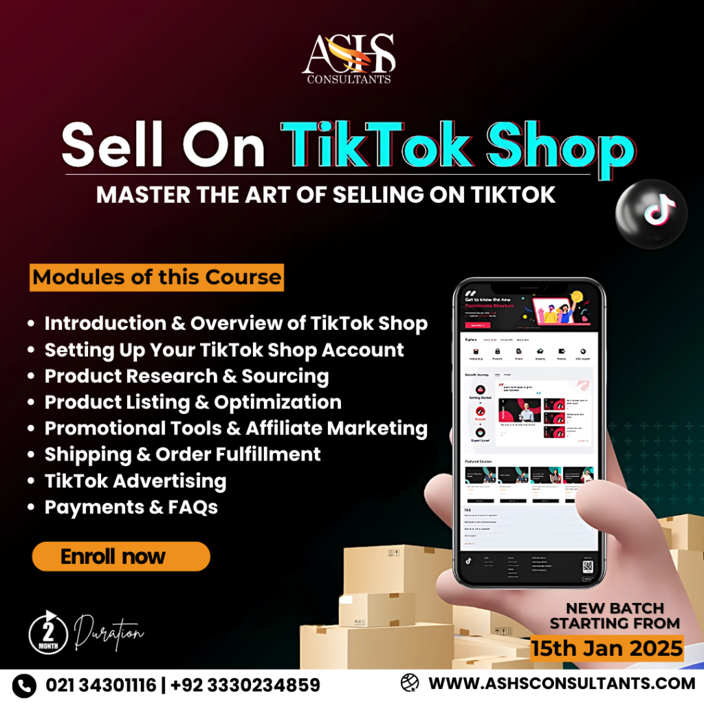 tiktok shop mastery course