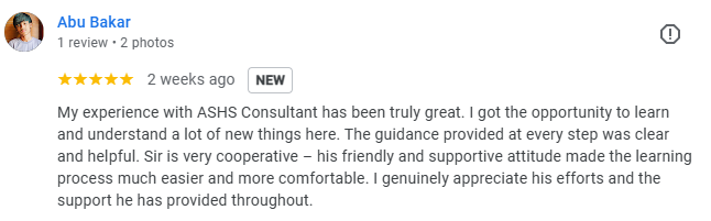 abu bakar EC review google