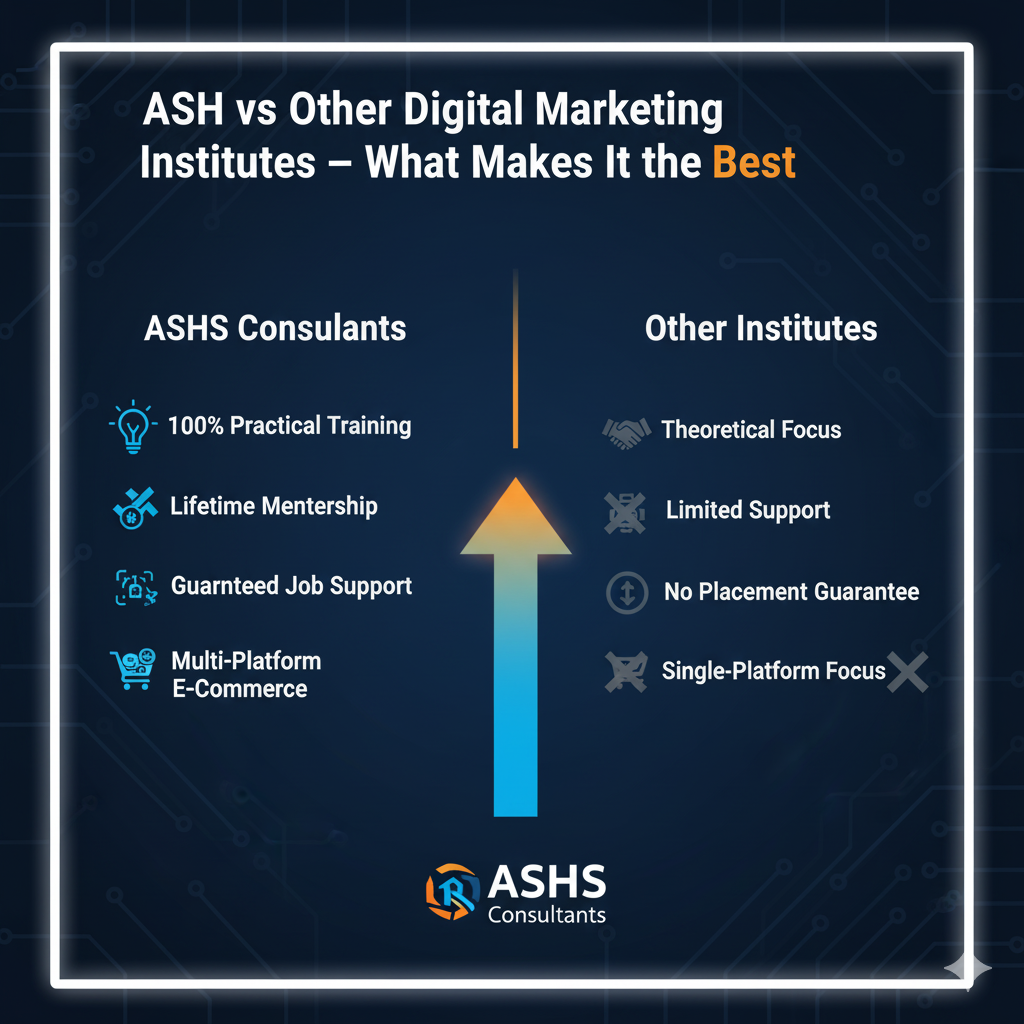 ASHS vs Other Digital Marketing Institutes – What Makes It the Best
