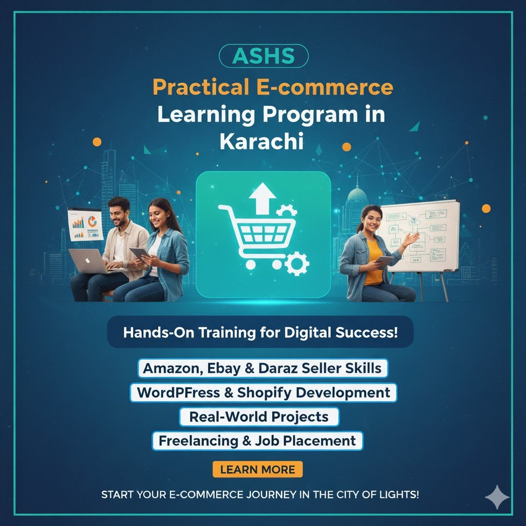 Digital marketing training with practical projects Karachi
