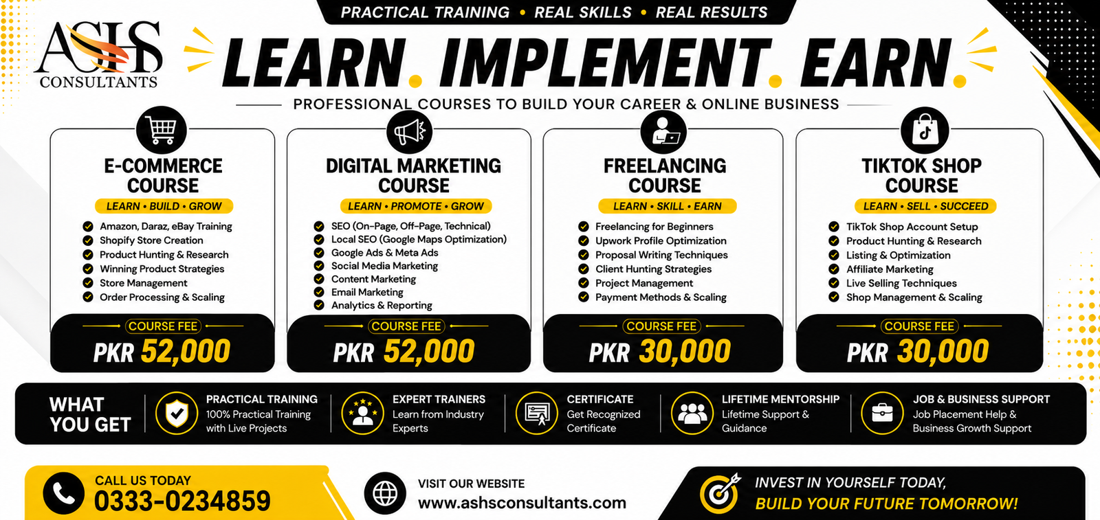 Best Short Courses In Karachi
