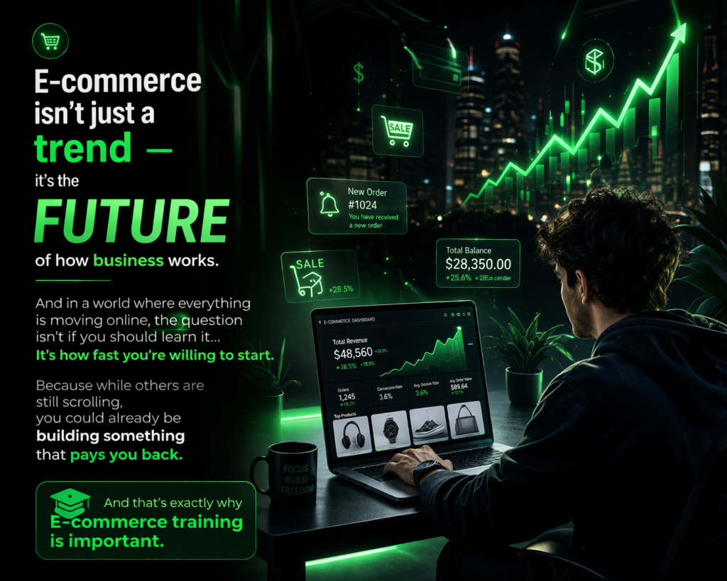 Why E-commerce training is important.